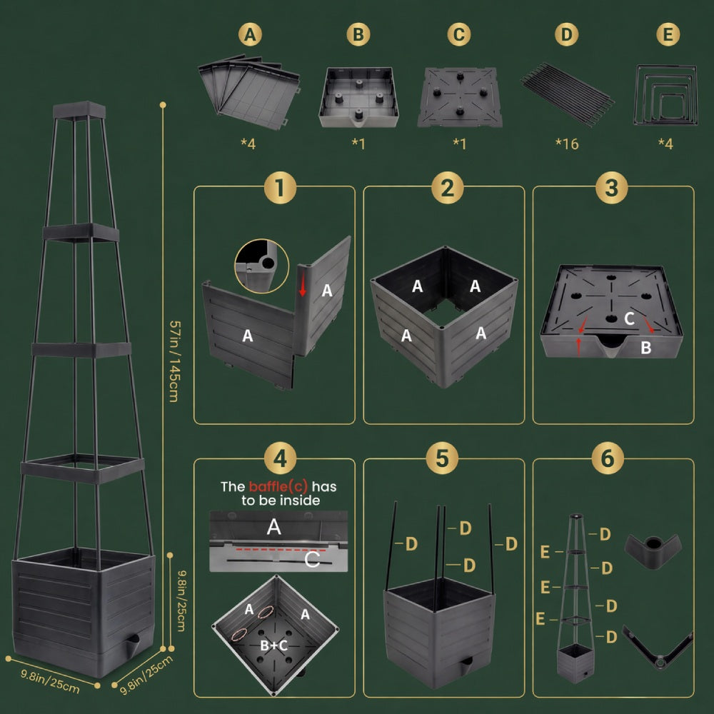 Planter Tower